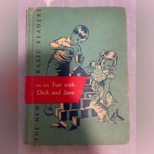 Fun With Dick and Jane book. 1956 edition. Great condition.